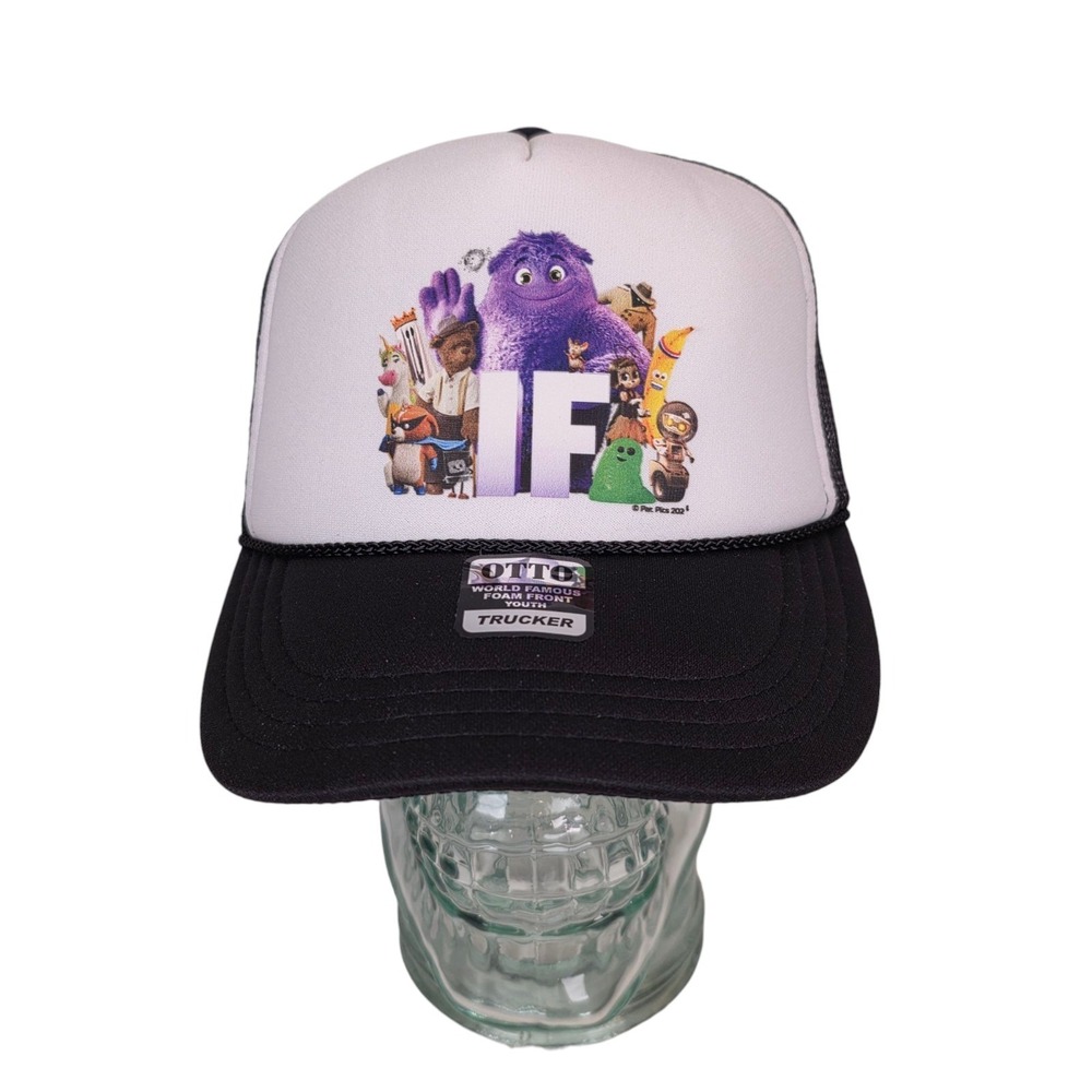 IF Movie Hat Imaginary Friends Snapback Otto Black Youth Cap Ryan Reynolds